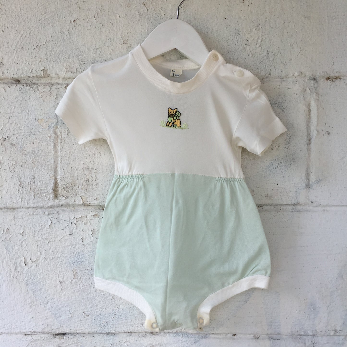 1960s Honeysuckle Interchangeable Romper Set