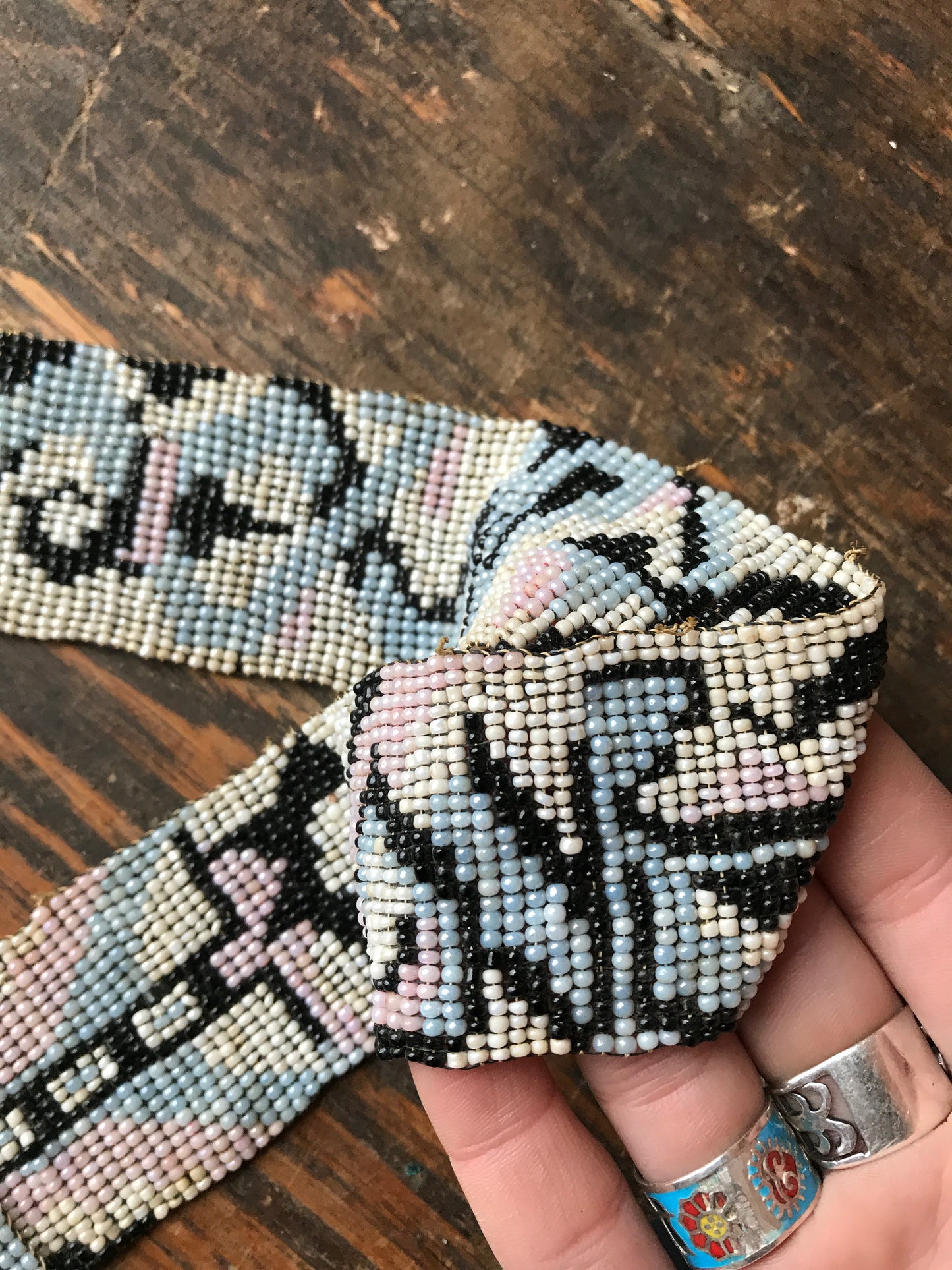 1930s Art Deco/Nouveau Beaded Belt