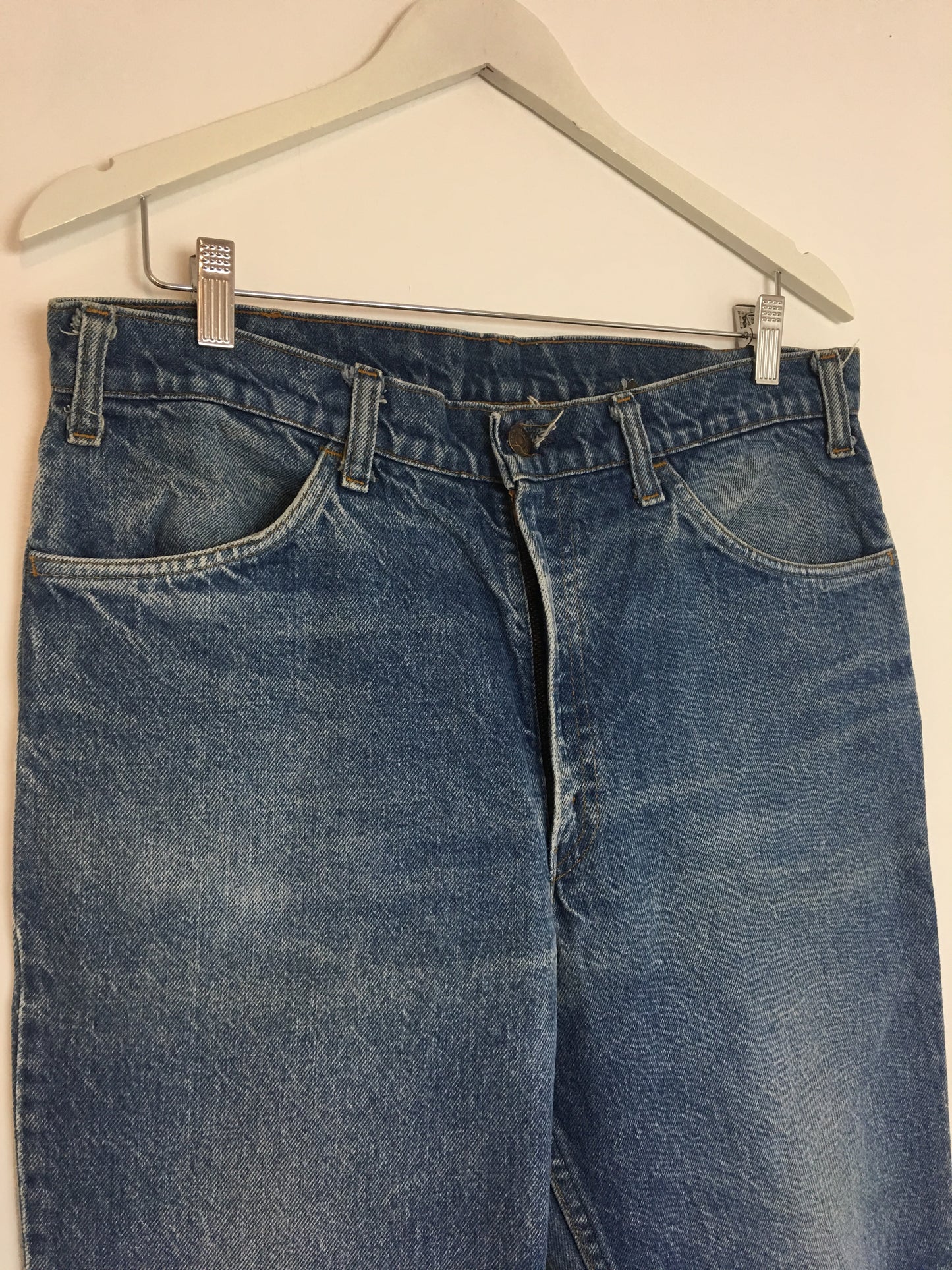 Medium Wash Levi Bells 34x29