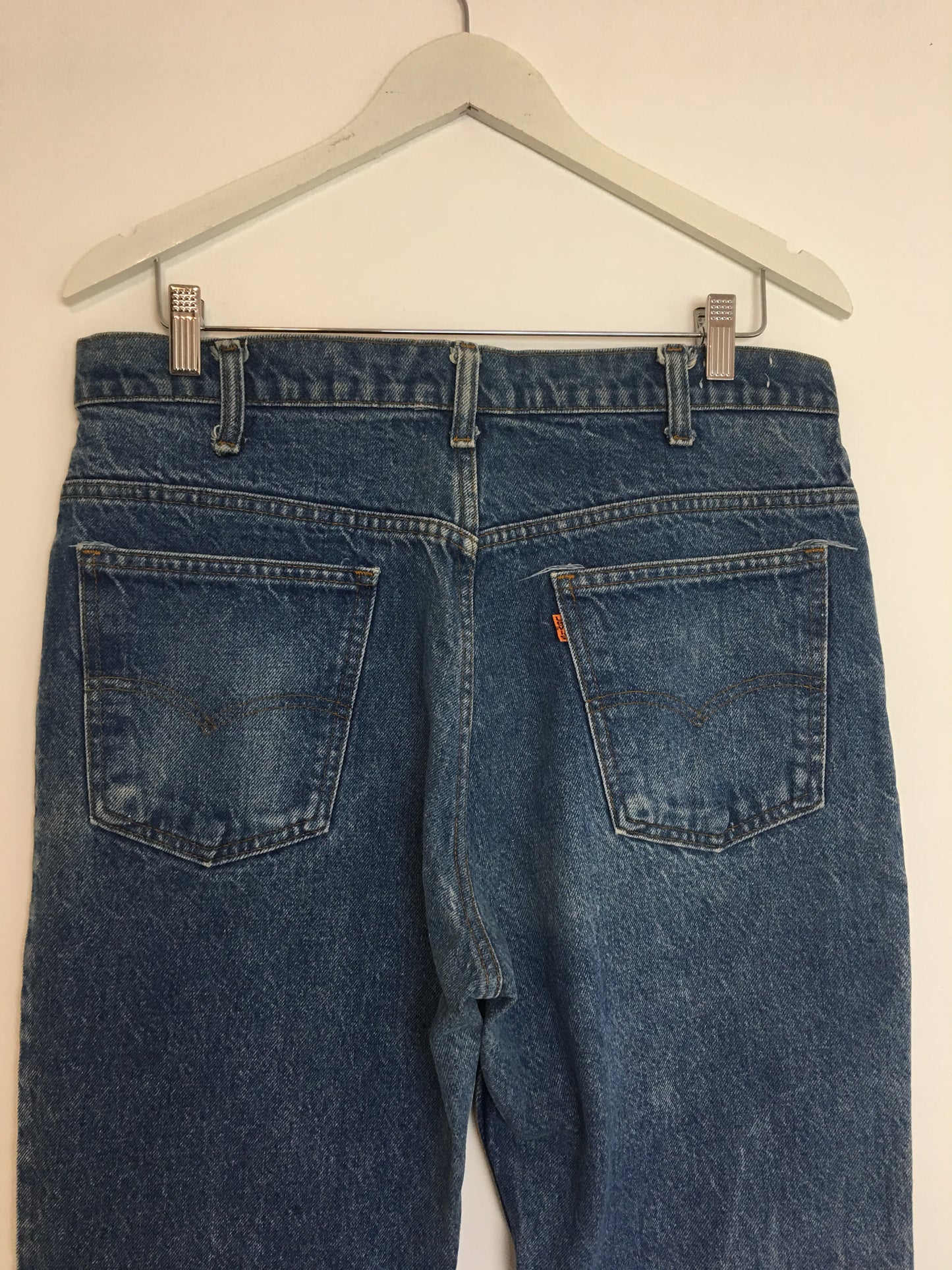 Medium Wash Levi Bells 34x29