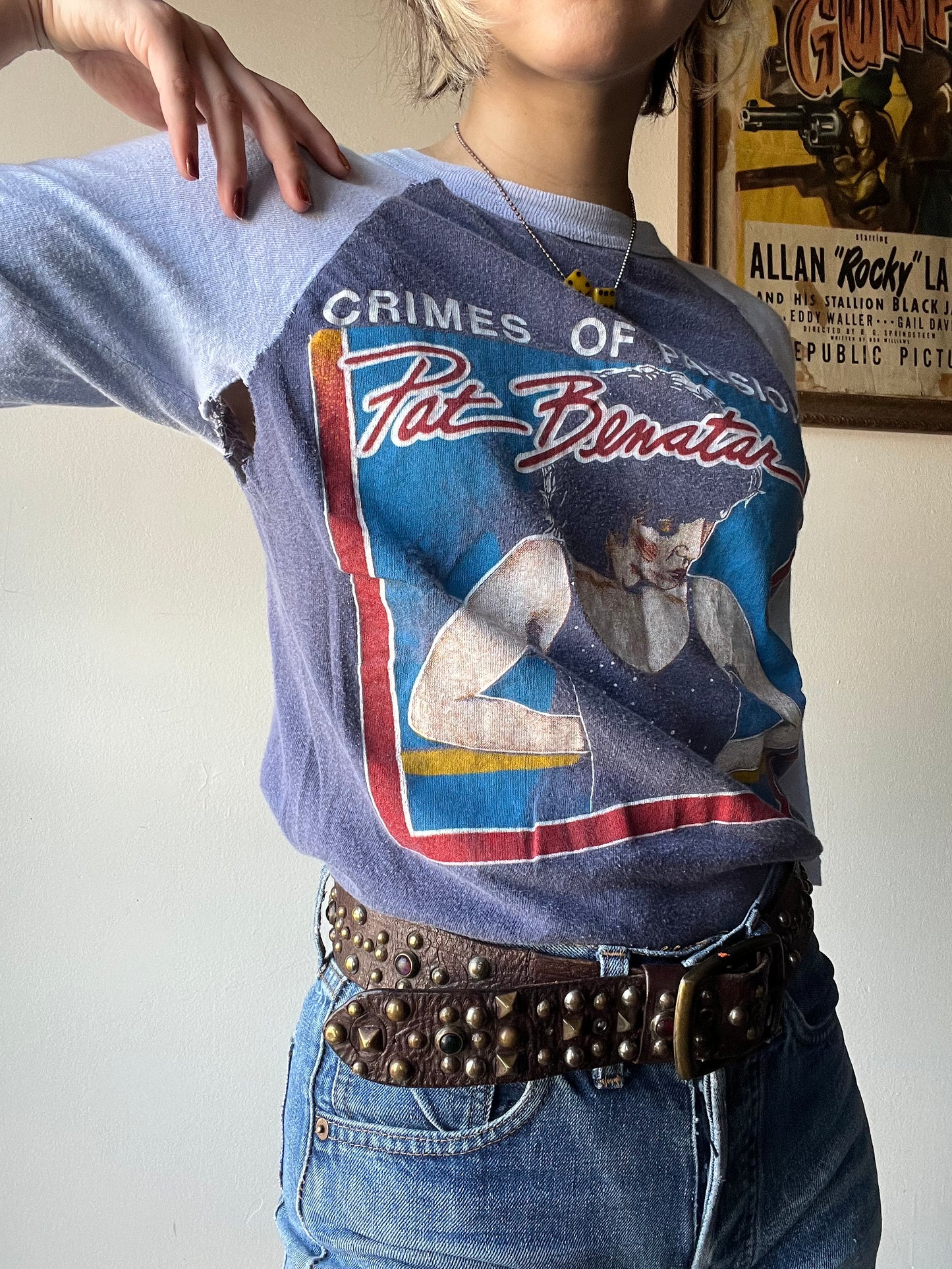 Vintage Pat Benatar Raglan Tee (S/M)