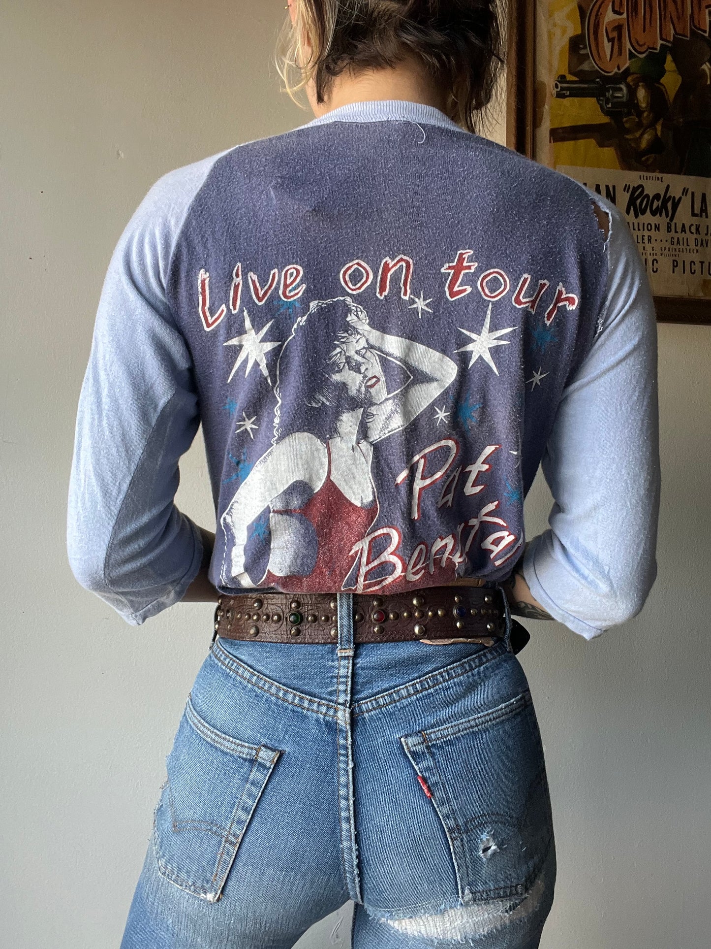 Vintage Pat Benatar Raglan Tee (S/M)