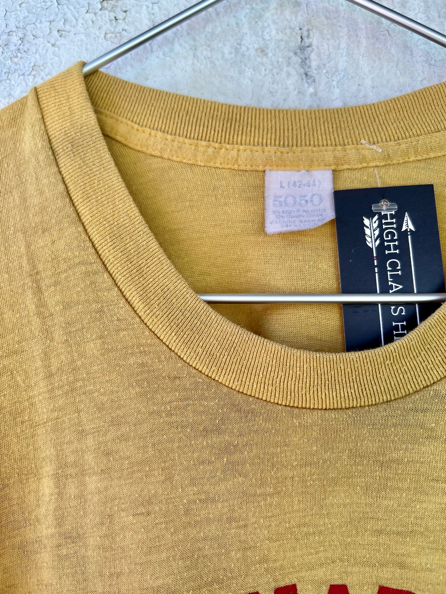 Vtg. US Marines Mustard Tee (M/L)