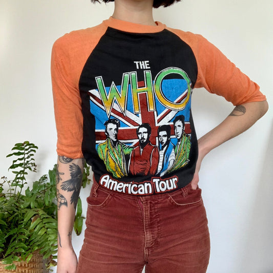 Vintage The Who Maximum RnR Tour Tee (S/M)