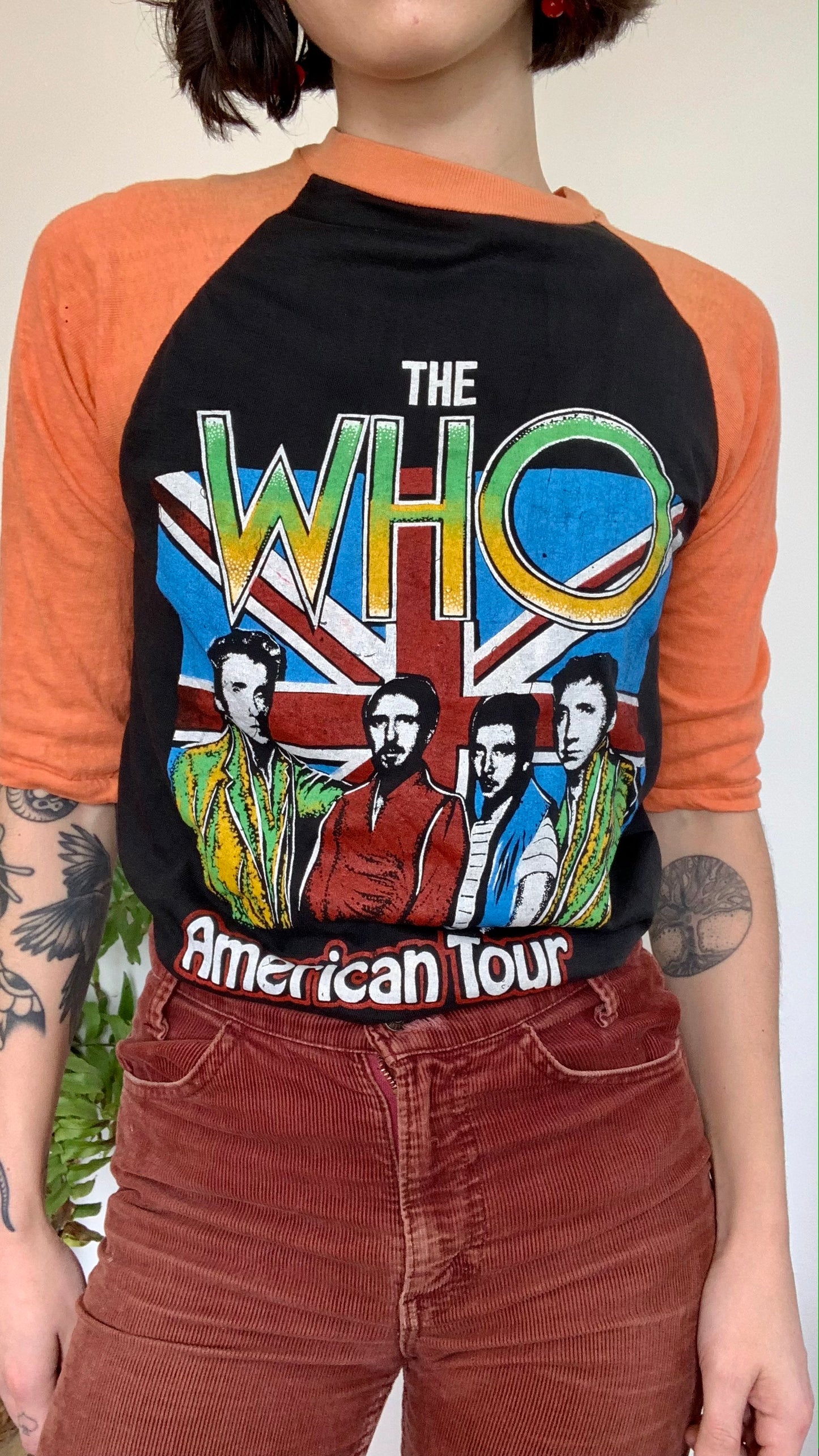 Vintage The Who Maximum RnR Tour Tee (S/M)
