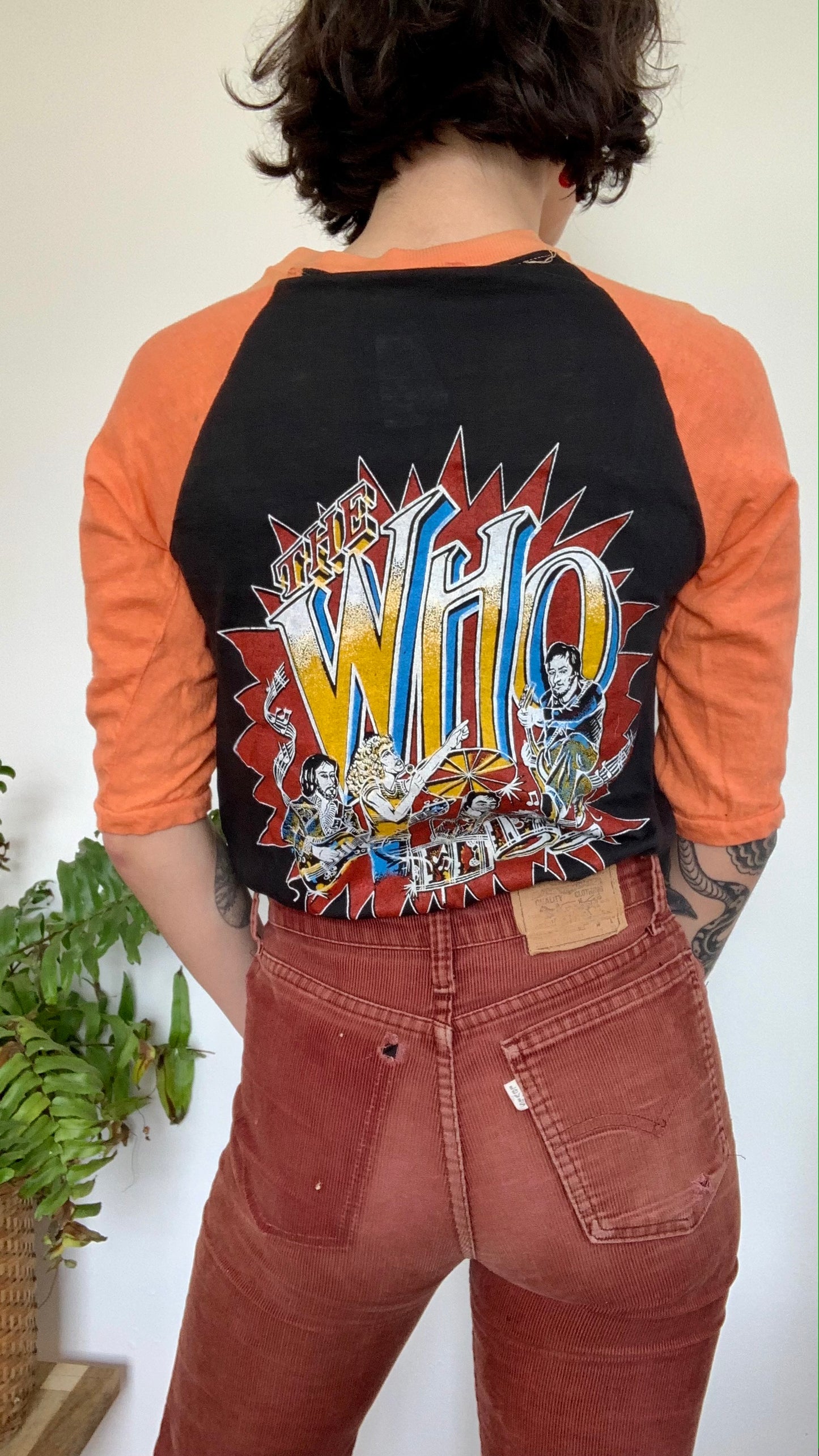 Vintage The Who Maximum RnR Tour Tee (S/M)