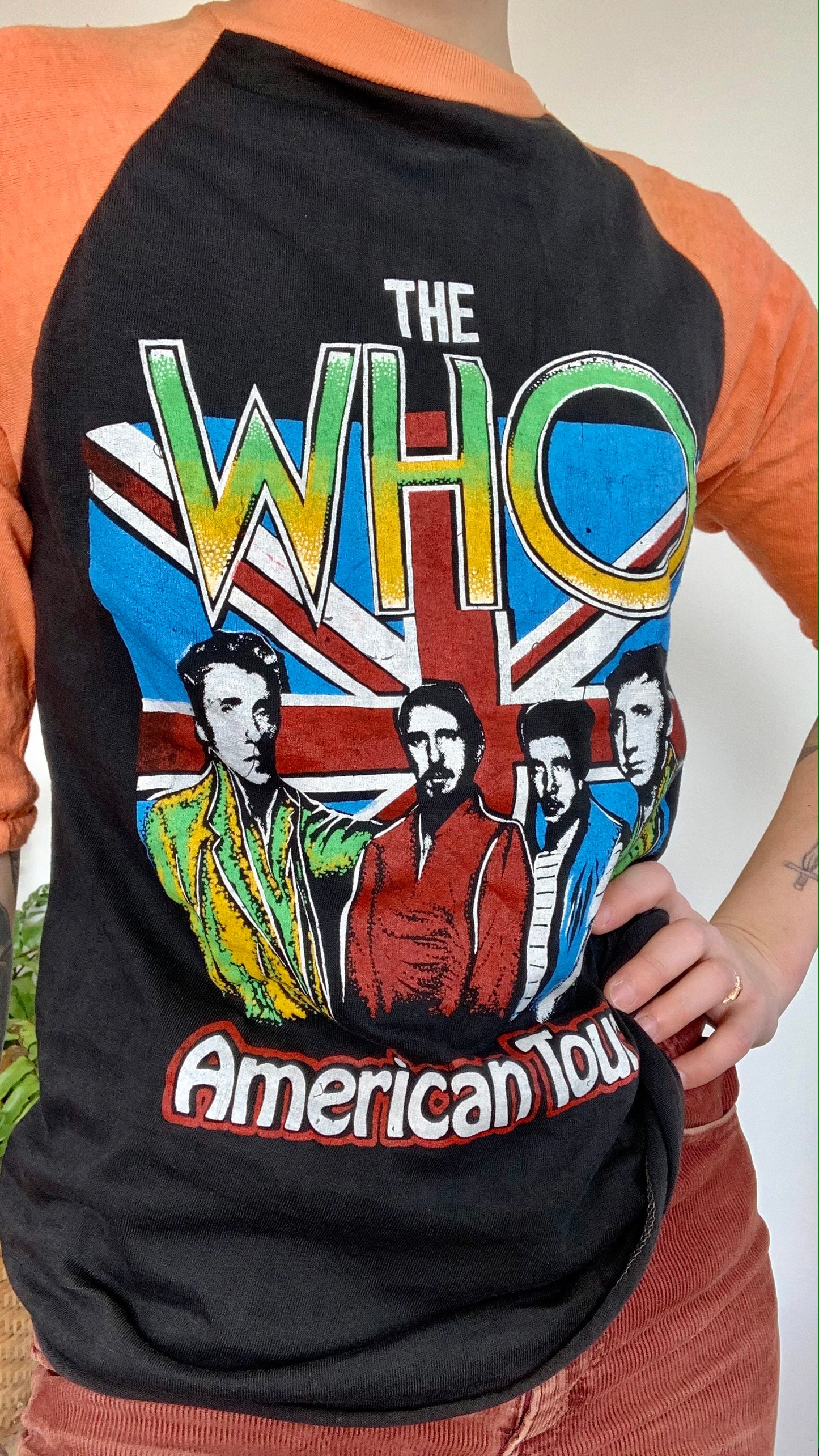 Vintage The Who Maximum RnR Tour Tee (S/M)