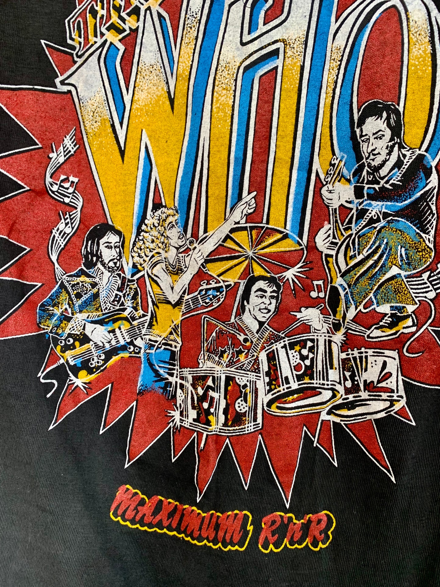 Vintage The Who Maximum RnR Tour Tee (S/M)