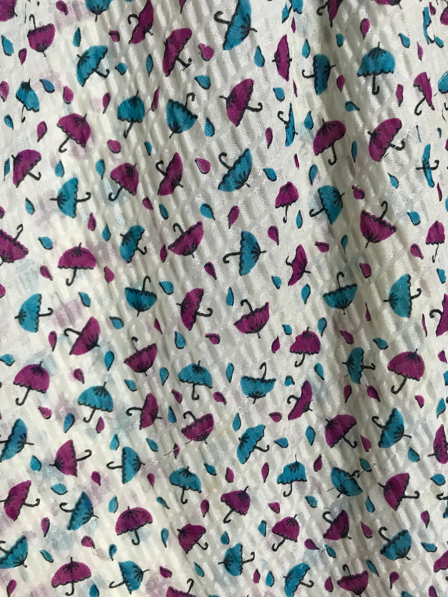 1940s Kid's Umbrella Printed Dress (1T)