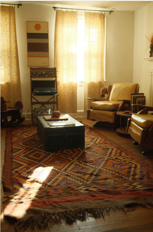 4'10"x 11'2" Handwoven Jute Rug