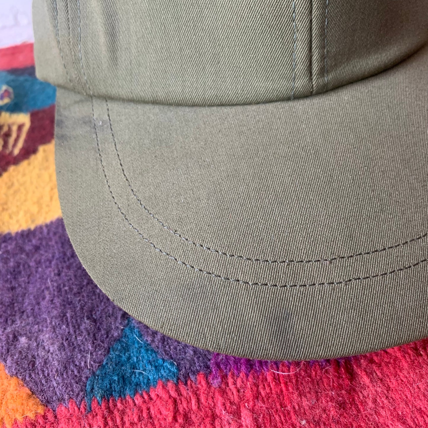 1970s Army Green Cap