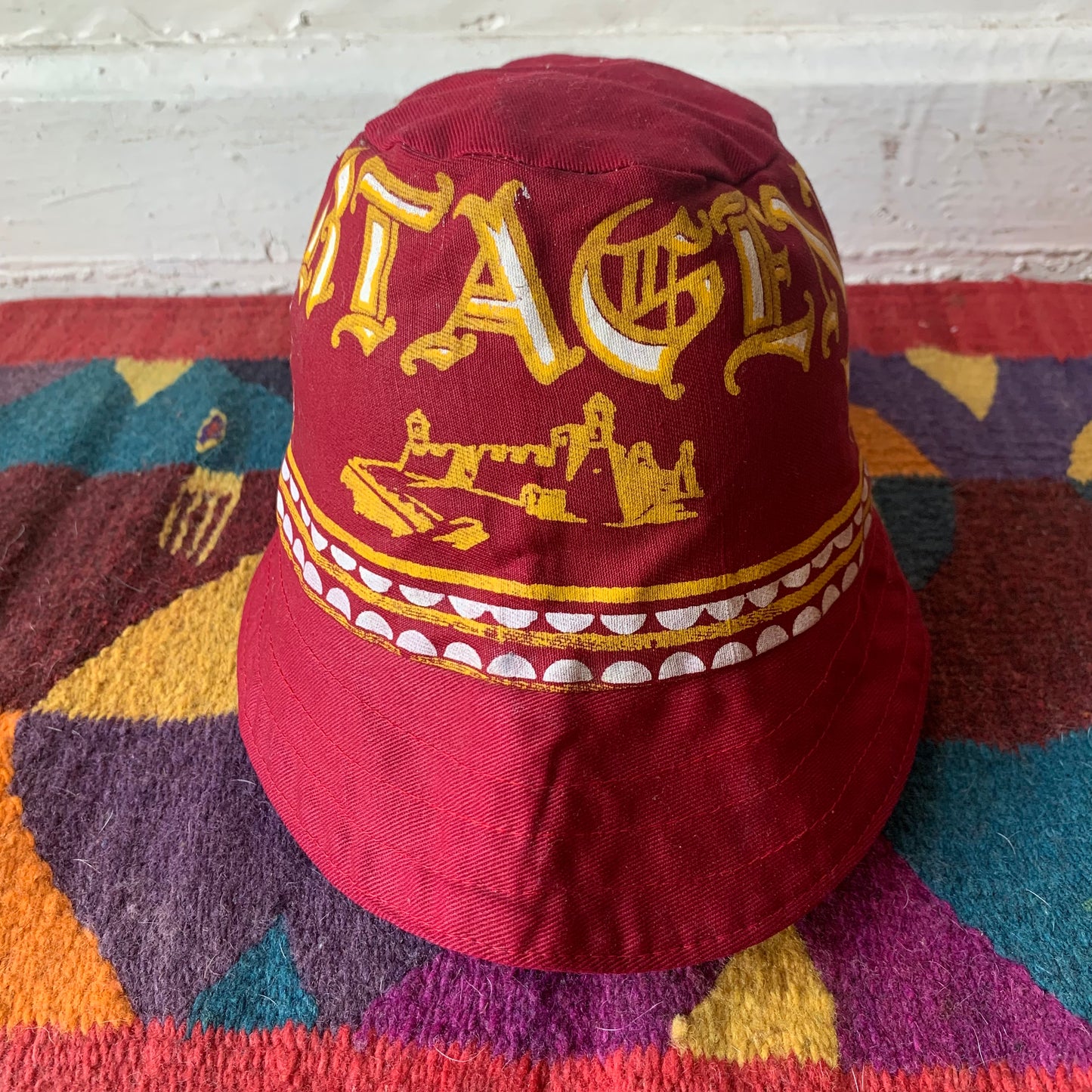 Vtg. "Cartagena" Bucket Hat