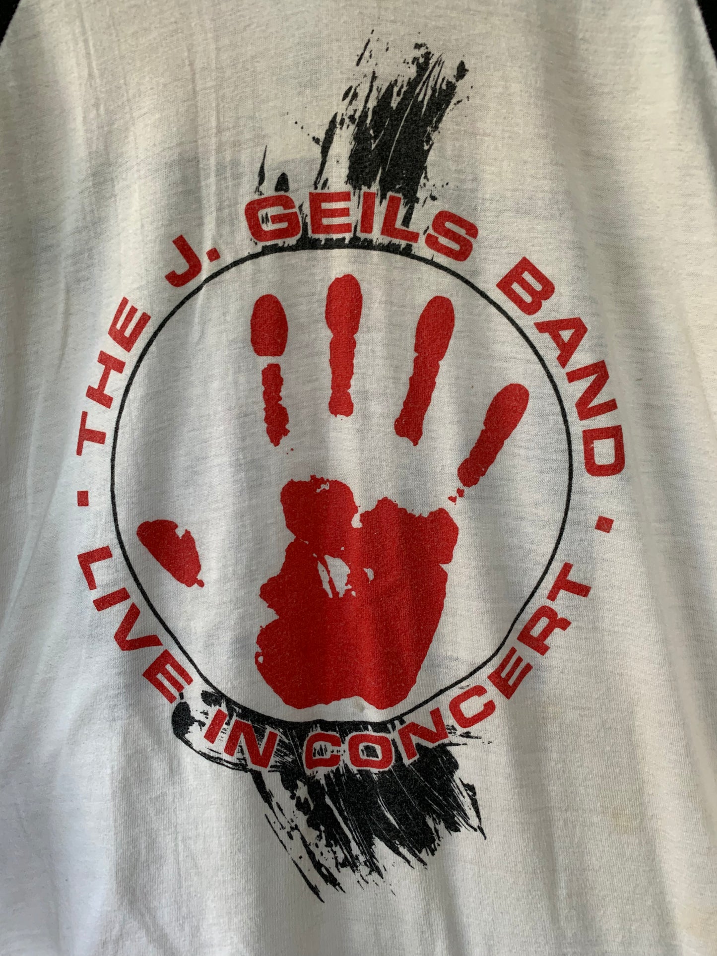 80s J. Geils Band Raglan Tee