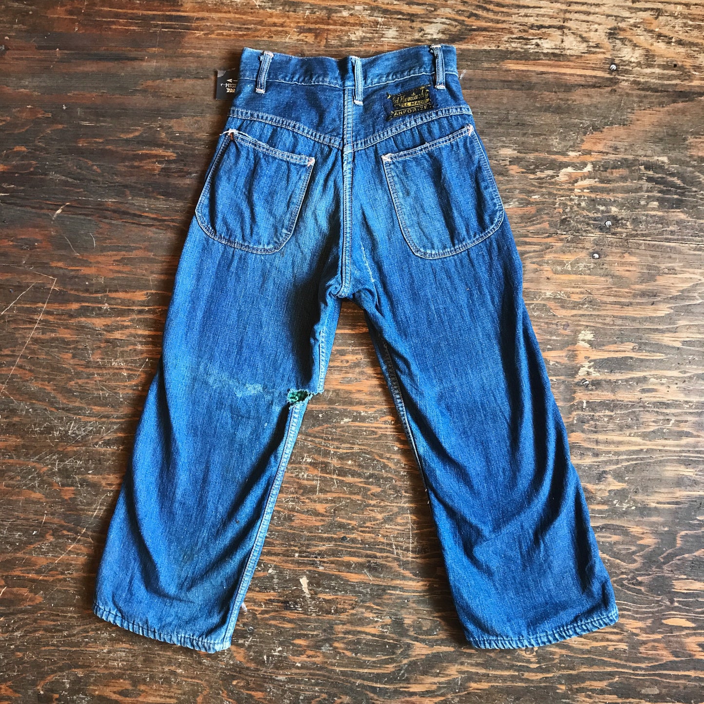 1940s Ed Kentucky Denim Capris