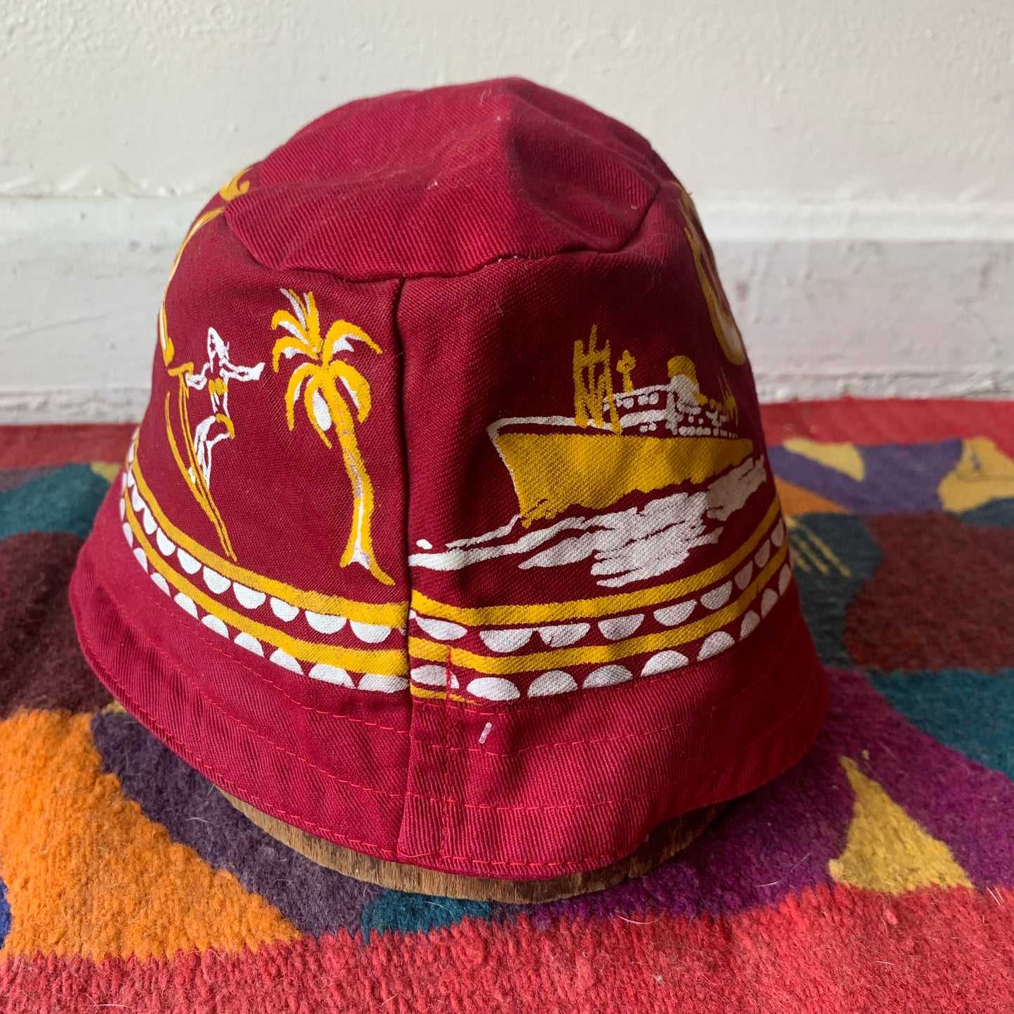 Vtg. "Cartagena" Bucket Hat