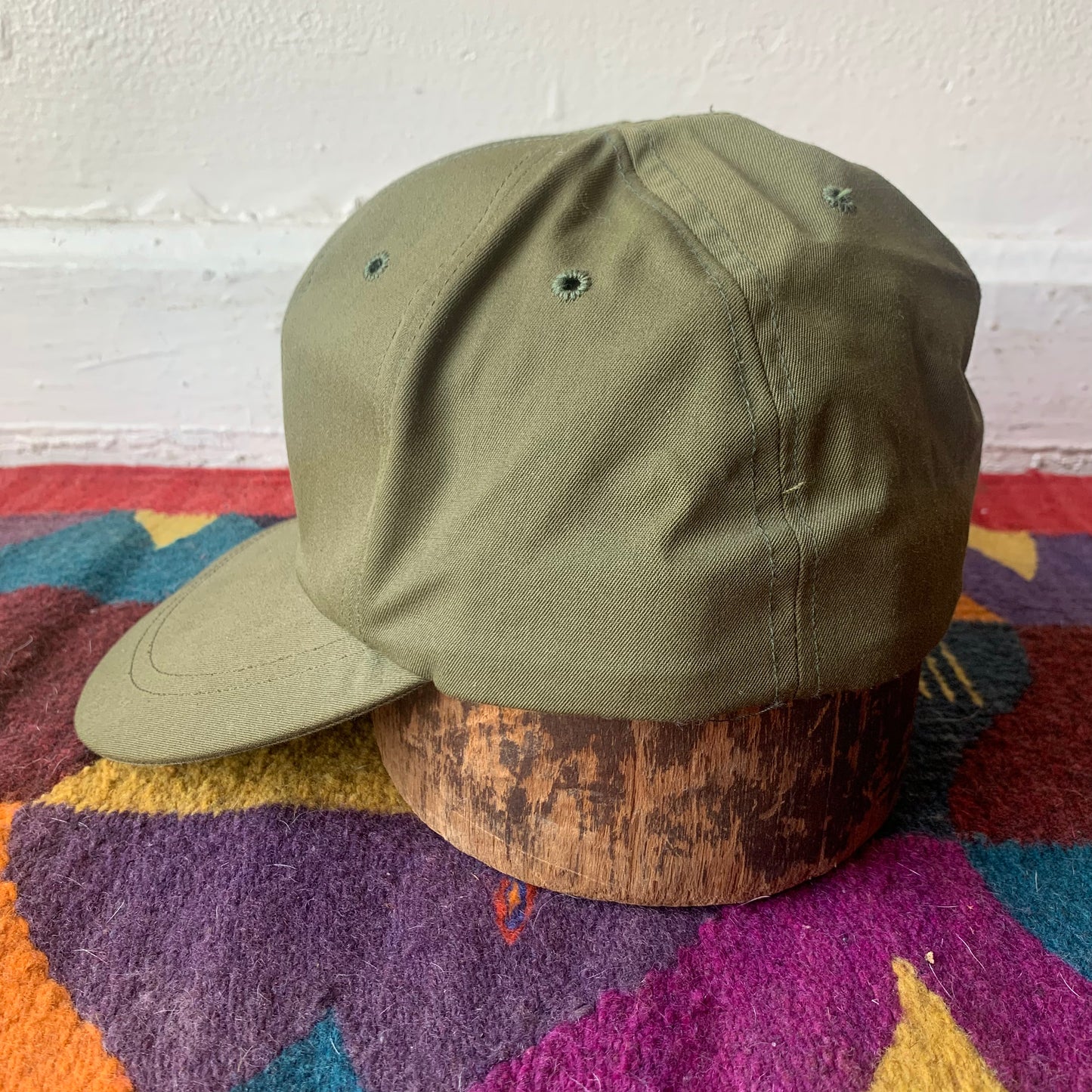 1970s Army Green Cap