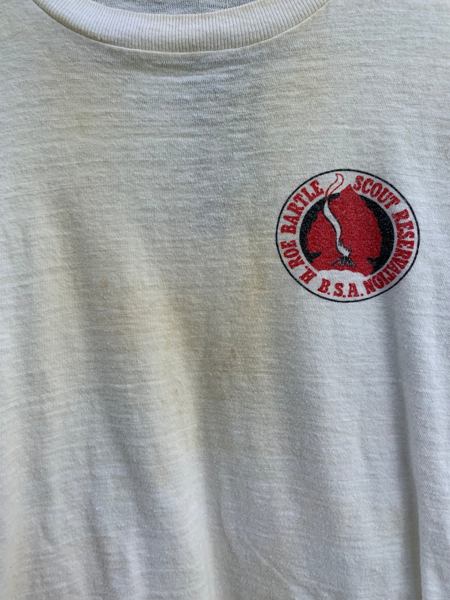 Vtg. BSA Scout Reservation Tee -as is- (S)