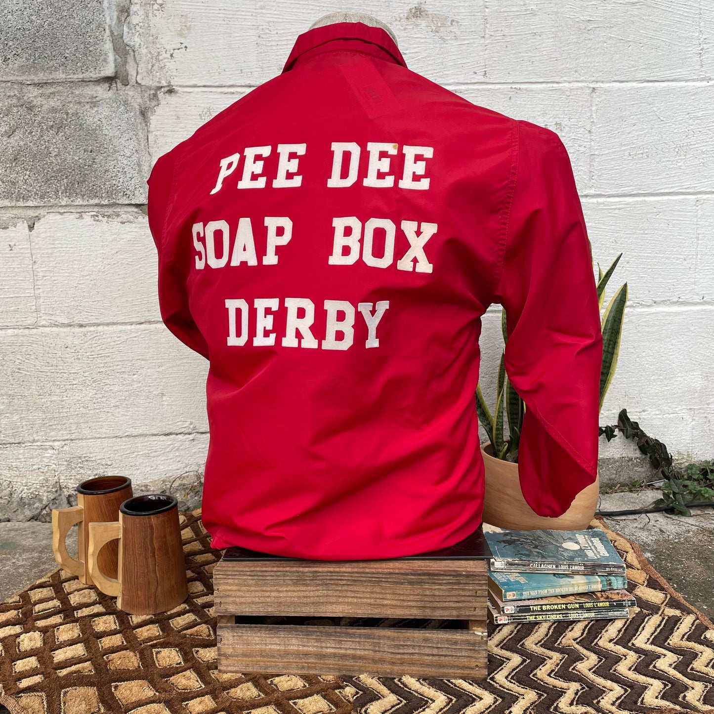 Vtg. Soap Box Derby Racing Jacket (M/L)