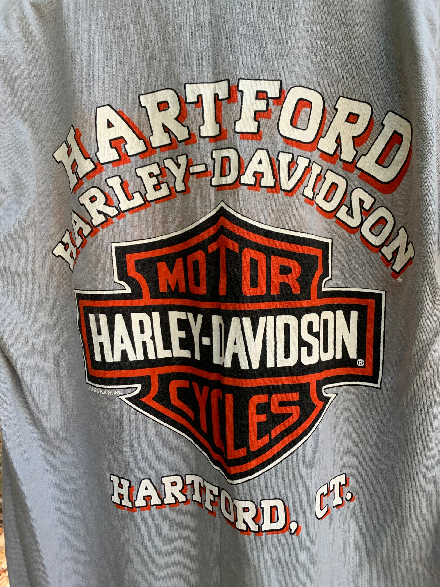 Vintage Harley Davidson Hartford Ct Tee (S/M)