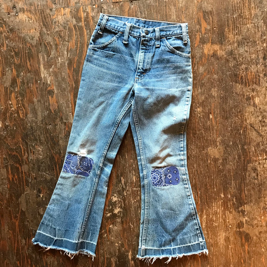 Kid's Patchwork Jeans