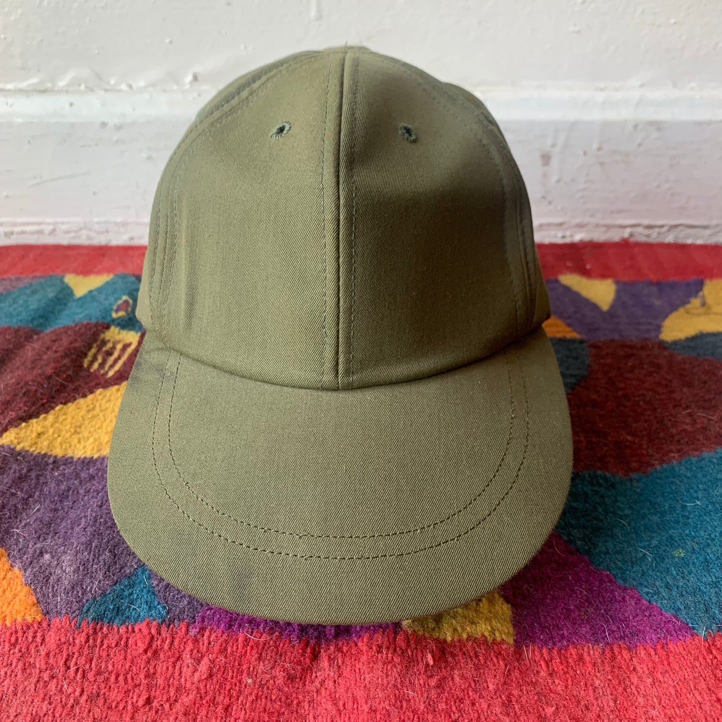 1970s Army Green Cap