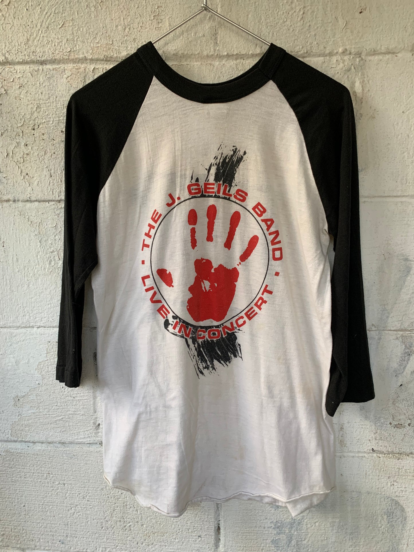 80s J. Geils Band Raglan Tee