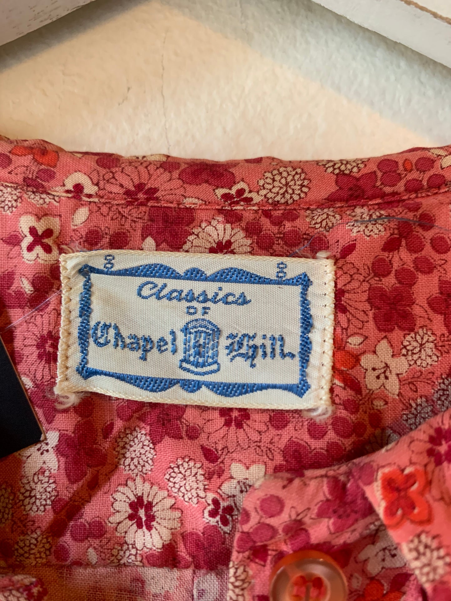 1950s Chapel Hill Floral Dress (M)