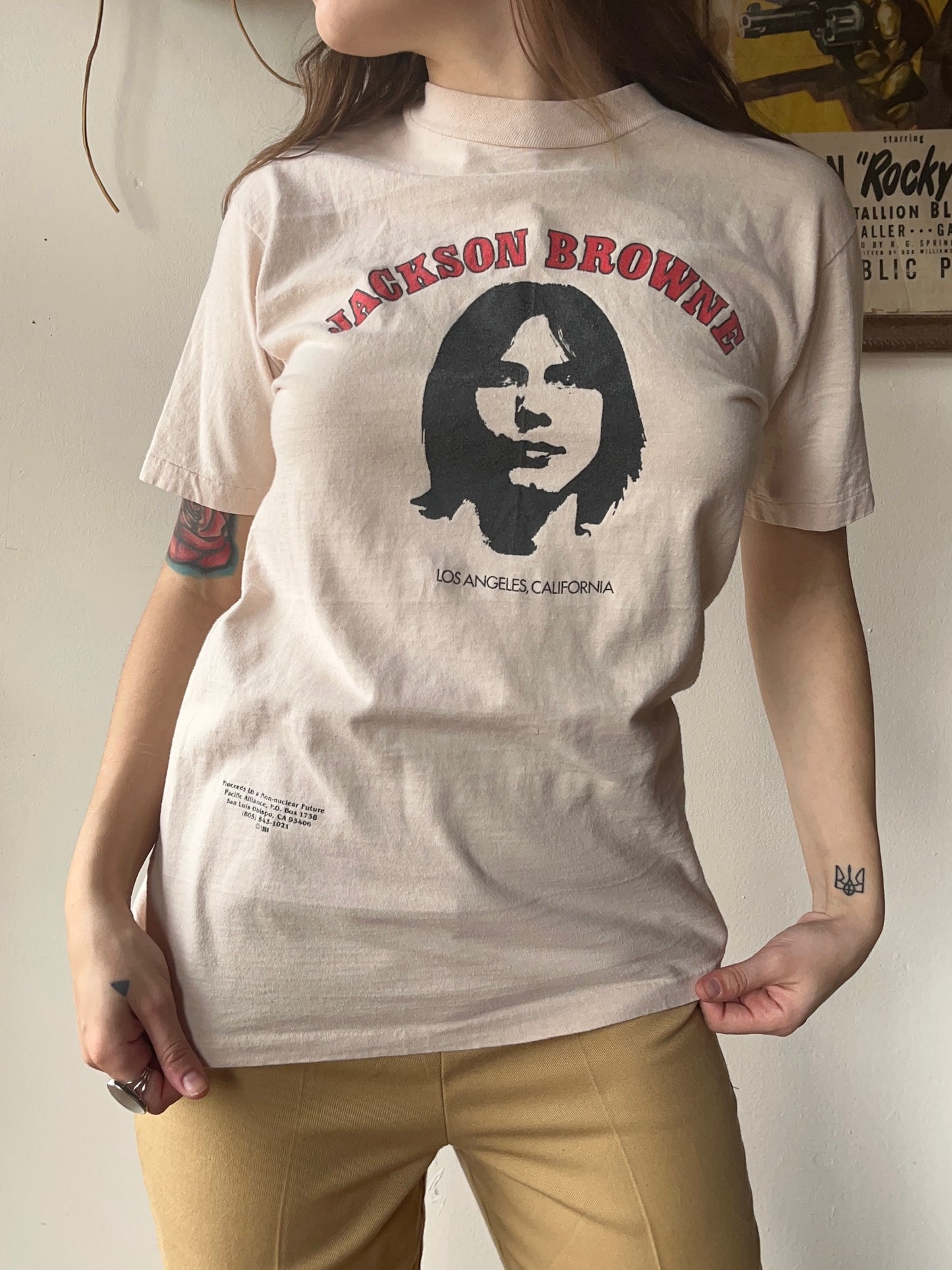 Vintage Jackson Browne Los Angeles Tee (S/M)