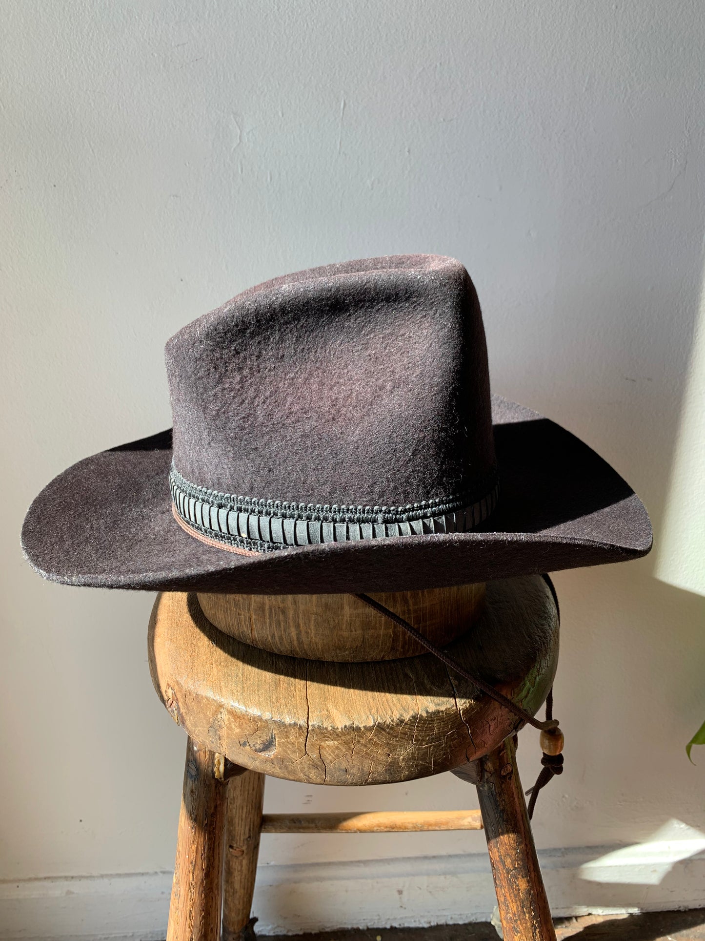 Size 6 3/4: Dynafelt Wool Blend Hat