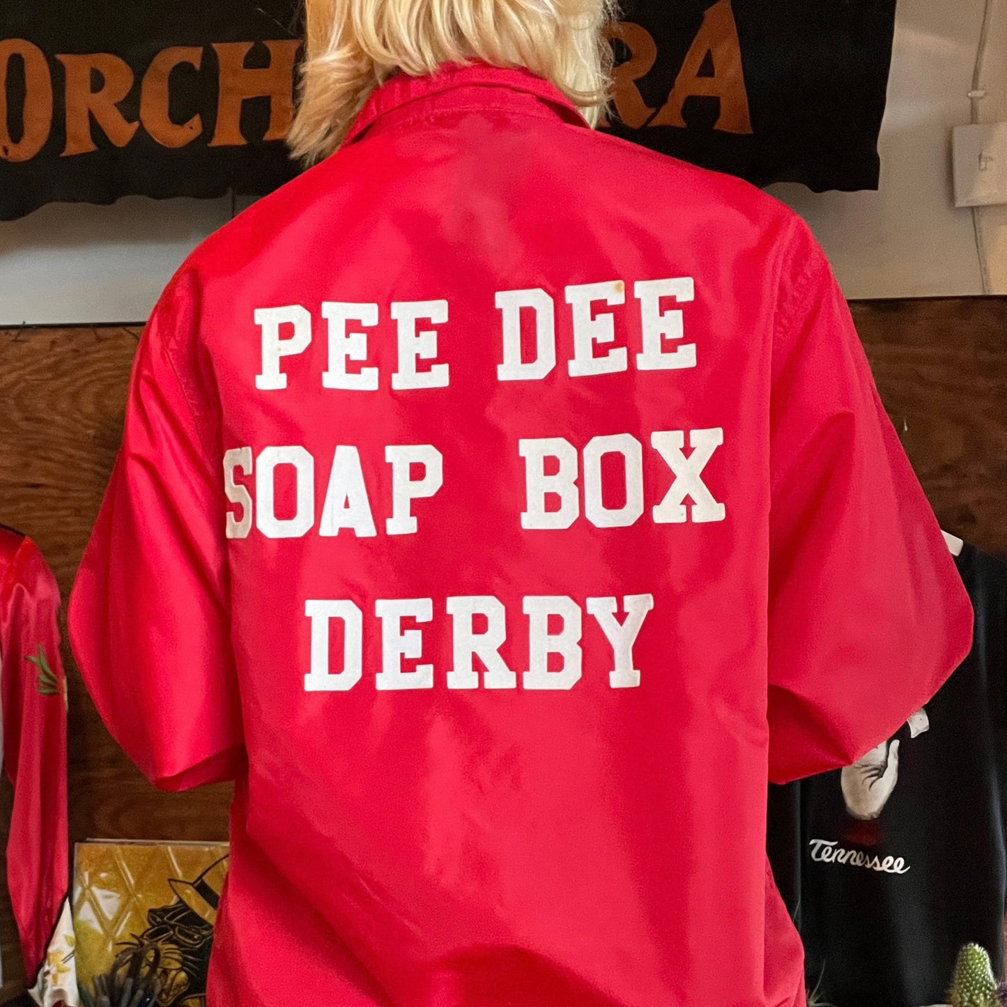 Vtg. Soap Box Derby Racing Jacket (M/L)