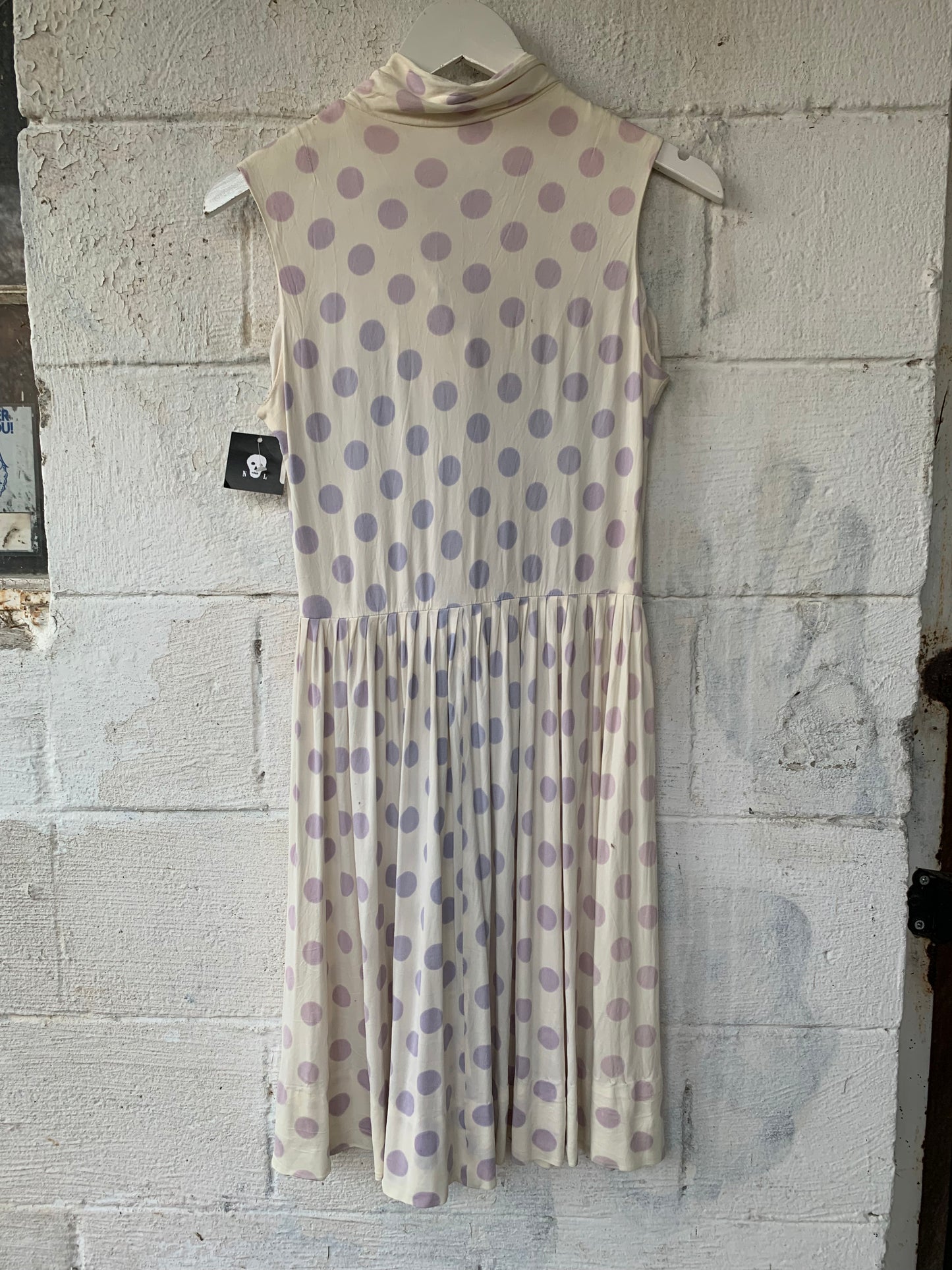 1970s Faded Polkadot Dress (XS/S)