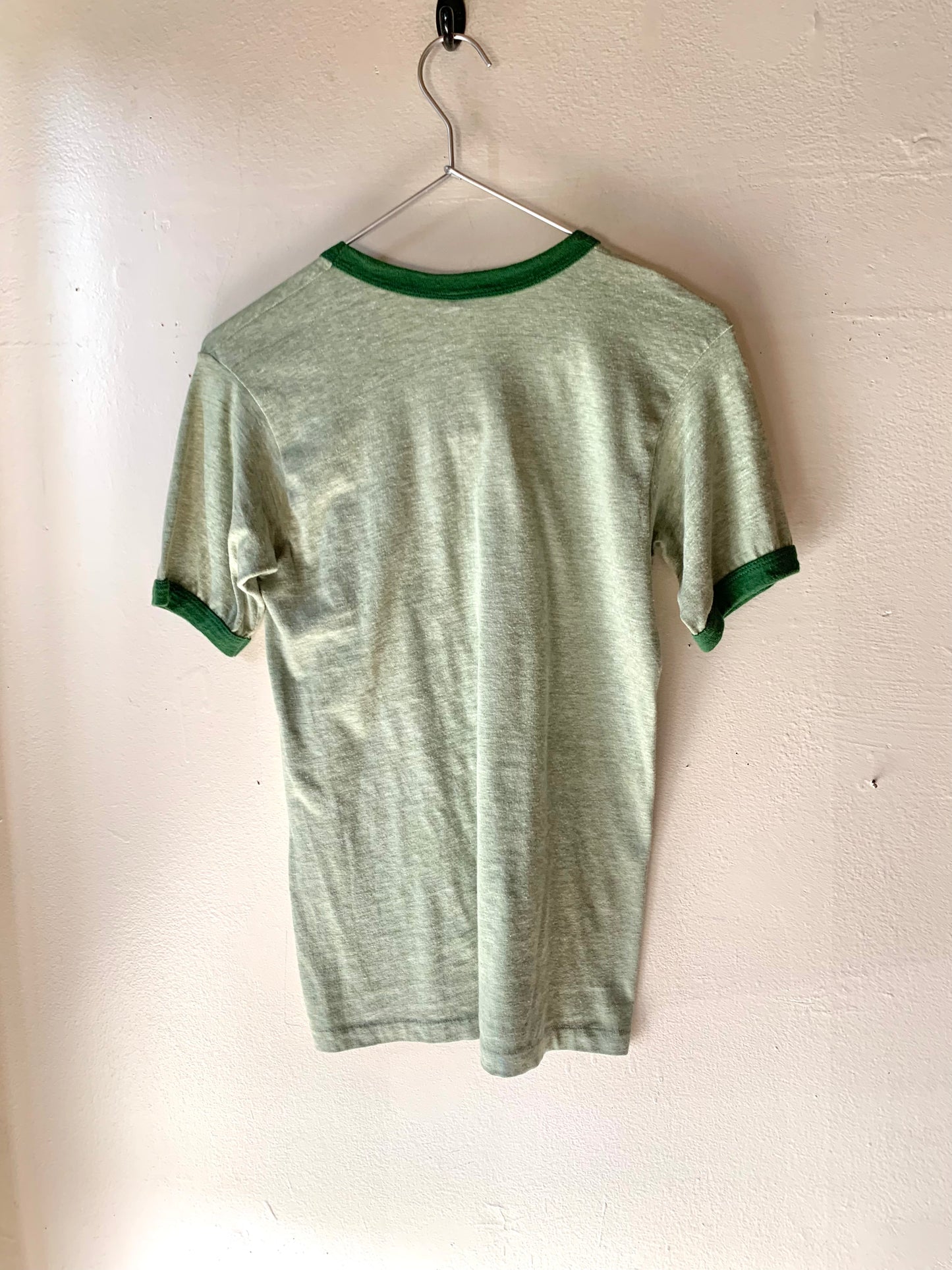 Vtg. Kecoughtan Band Ringer Tee (S)